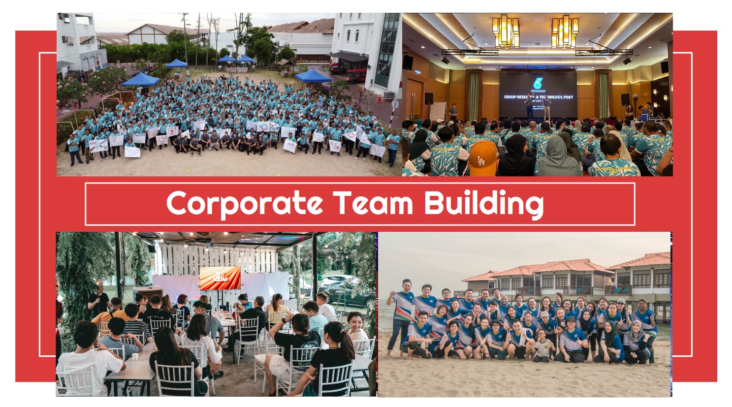Corporate team building organized or managed by MUV Events